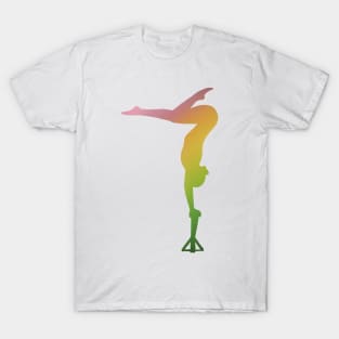 An acrobat doing a yogi T-Shirt